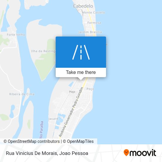 Rua Vinicius De Morais map