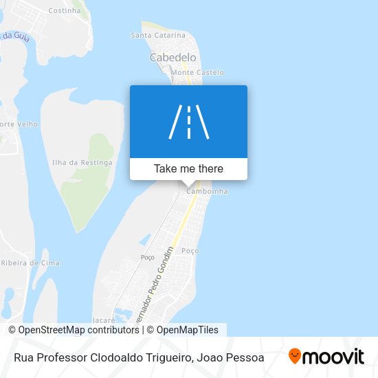 Rua Professor Clodoaldo Trigueiro map