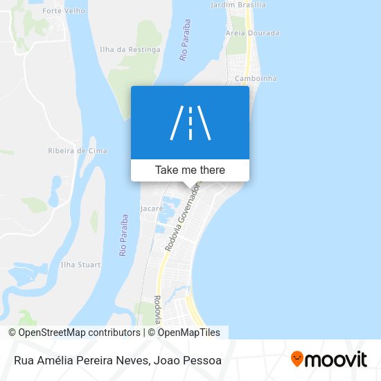 Rua Amélia Pereira Neves map