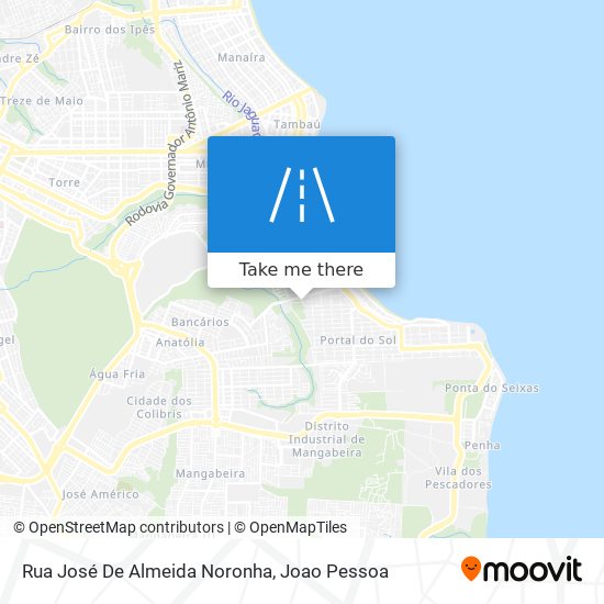 Rua José De Almeida Noronha map