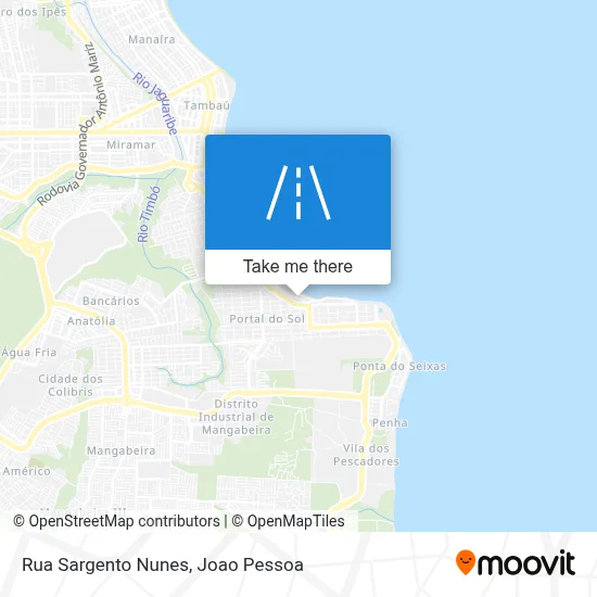 Rua Sargento Nunes map