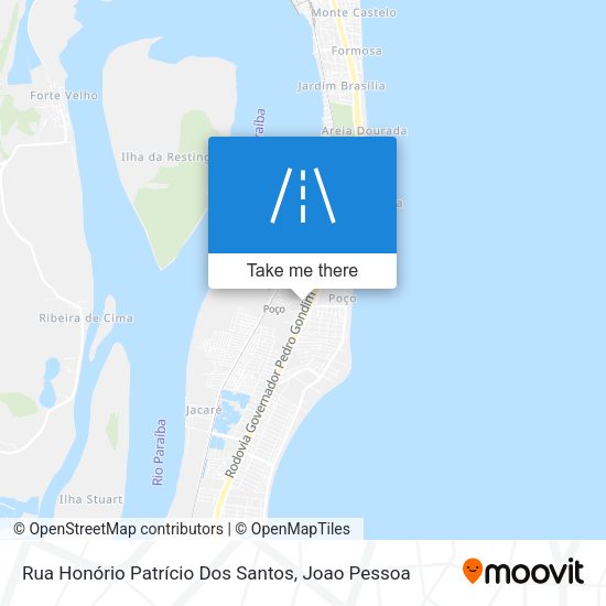 Rua Honório Patrício Dos Santos map
