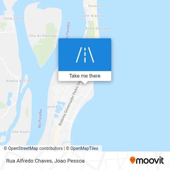 Rua Alfredo Chaves map