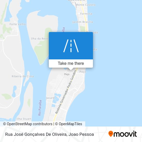 Rua José Gonçalves De Oliveira map