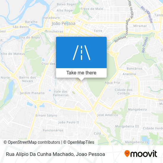 Rua Alípio Da Cunha Machado map
