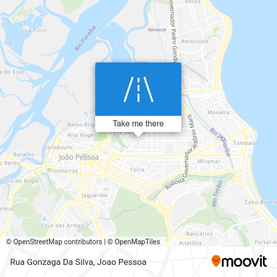 Rua Gonzaga Da Silva map