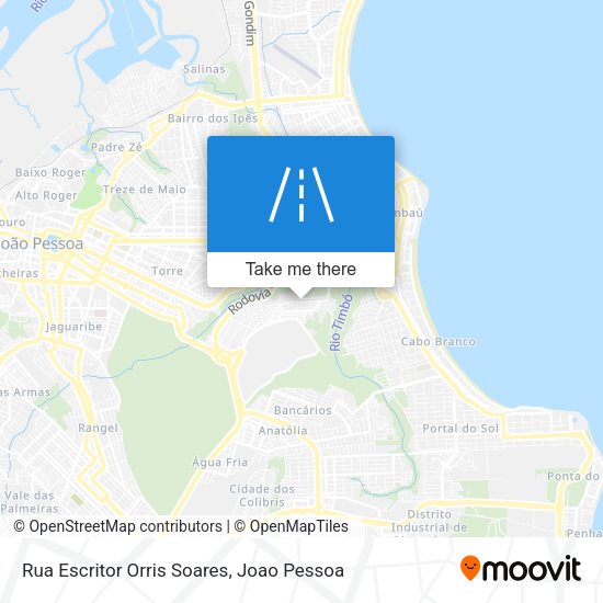 Rua Escritor Orris Soares map