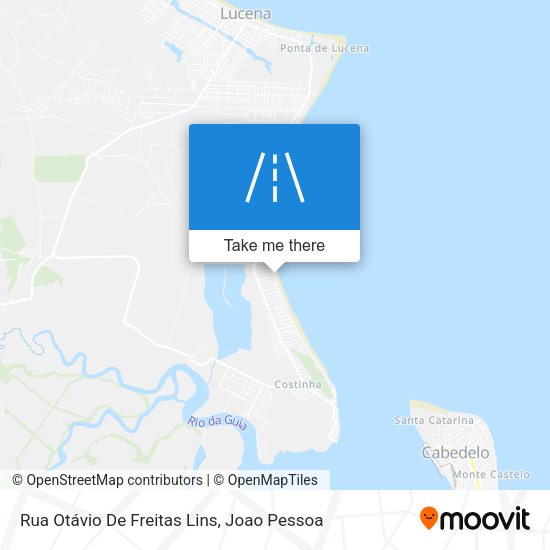 Rua Otávio De Freitas Lins map