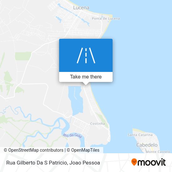 Rua Gilberto Da S Patricio map