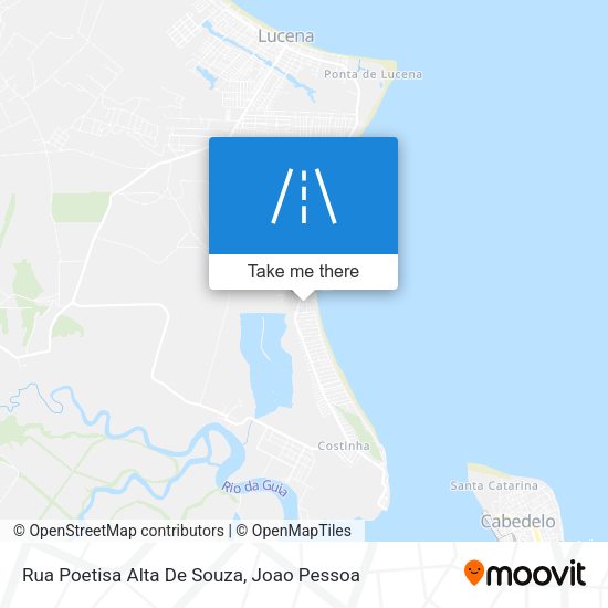 Rua Poetisa Alta De Souza map