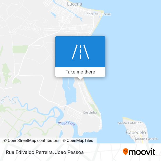 Rua Edivaldo Perreira map