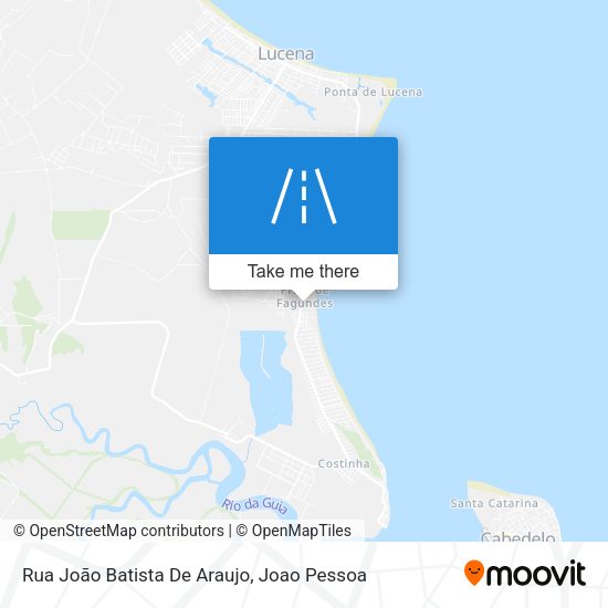 Rua João Batista De Araujo map