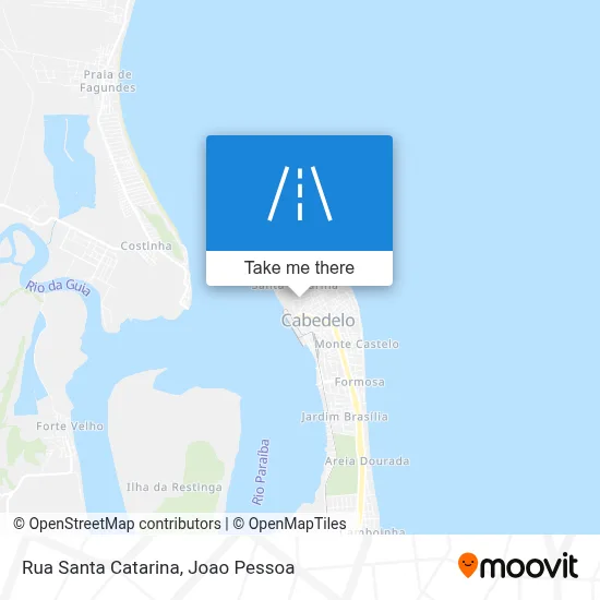 Rua Santa Catarina map