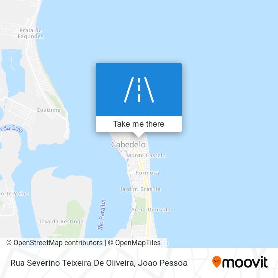Rua Severino Teixeira De Oliveira map