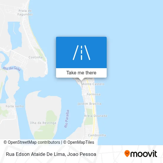 Rua Edson Ataide De Lima map