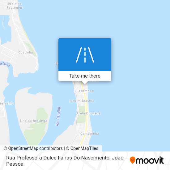 Rua Professora Dulce Farias Do Nascimento map