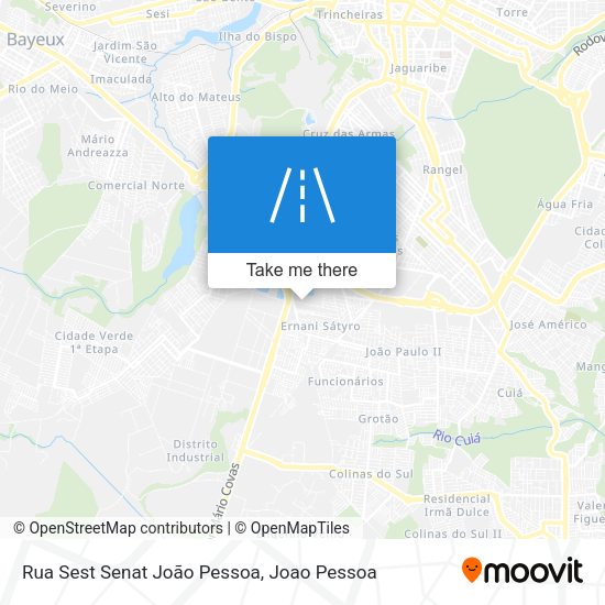 Rua Sest Senat João Pessoa map