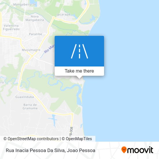 Rua Inacia Pessoa Da Silva map