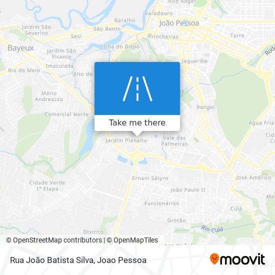 Rua João Batista Silva map