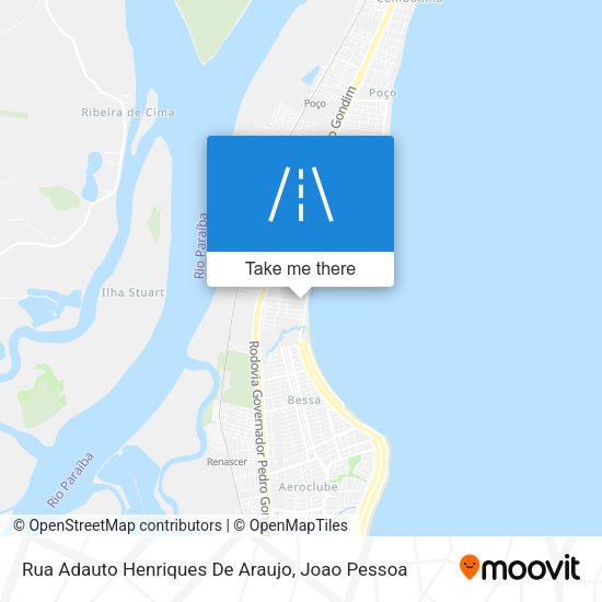 Rua Adauto Henriques De Araujo map