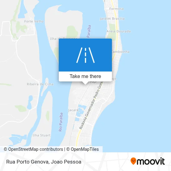 Rua Porto Genova map