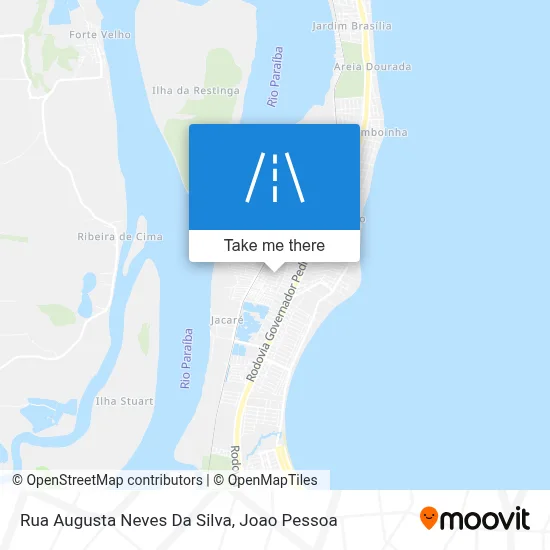 Rua Augusta Neves Da Silva map