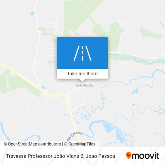 Travessa Professsor João Viana 2 map
