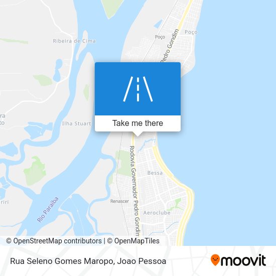 Rua Seleno Gomes Maropo map