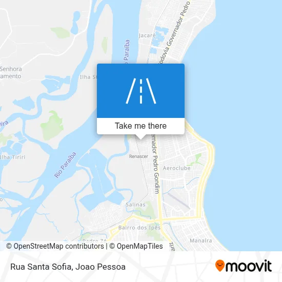 Rua Santa Sofia map