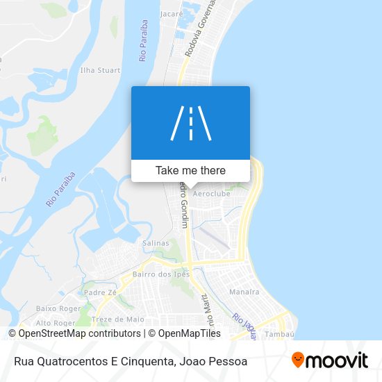 Rua Quatrocentos E Cinquenta map