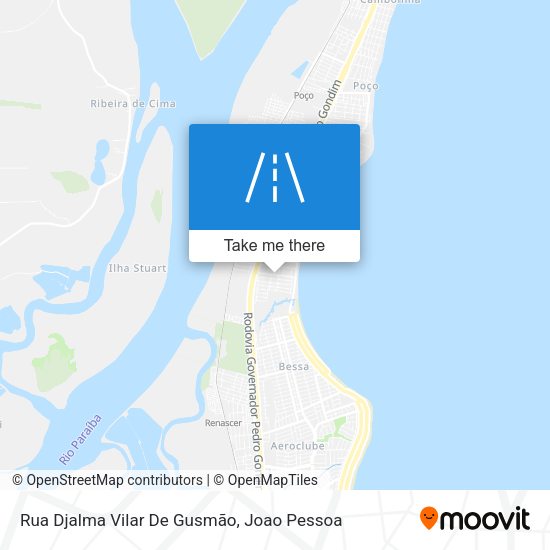 Rua Djalma Vilar De Gusmão map