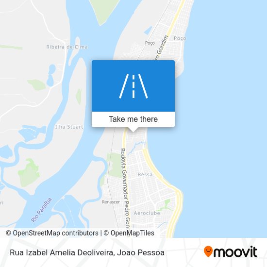 Rua Izabel Amelia Deoliveira map