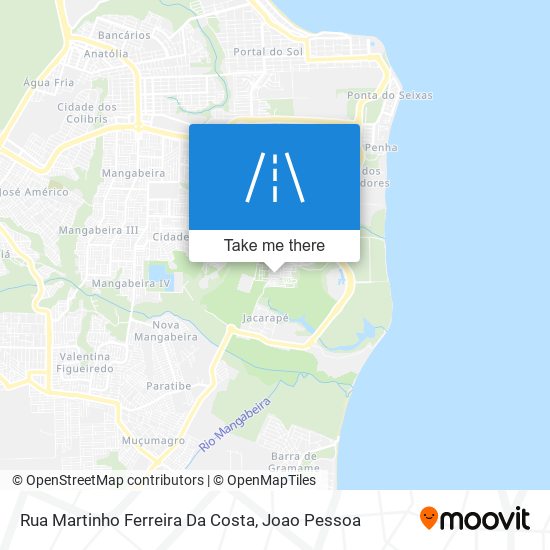 Rua Martinho Ferreira Da Costa map