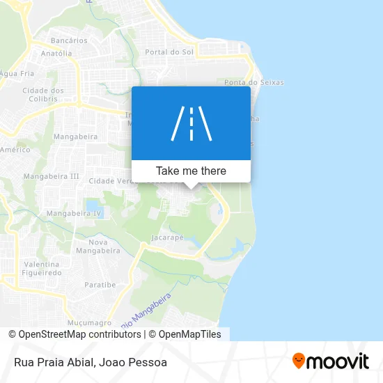Rua Praia Abial map