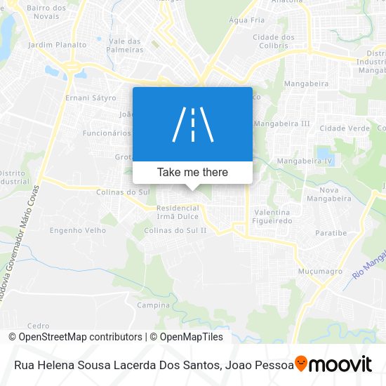 Rua Helena Sousa Lacerda Dos Santos map