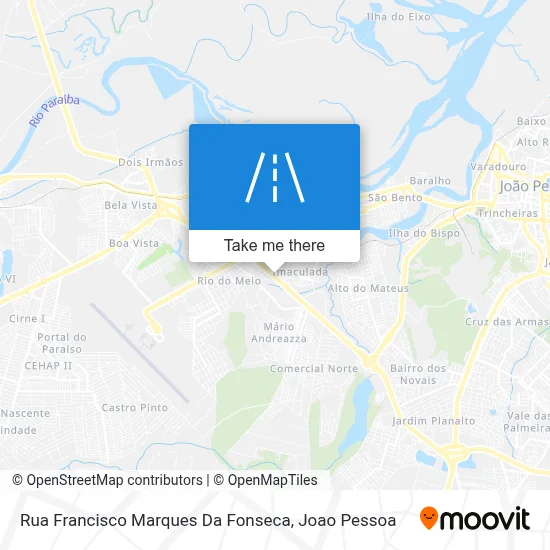 Rua Francisco Marques Da Fonseca map