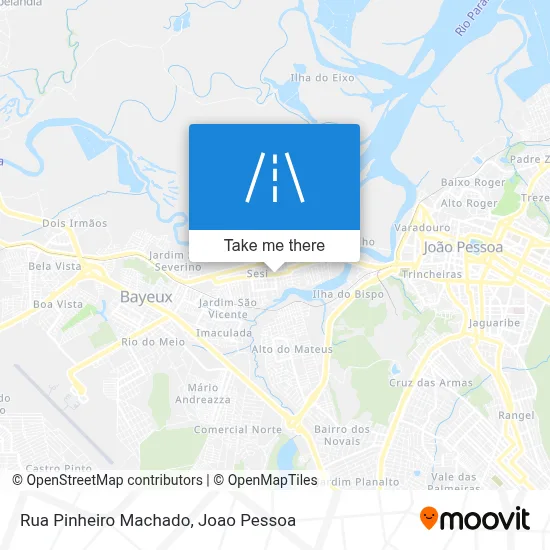 Rua Pinheiro Machado map