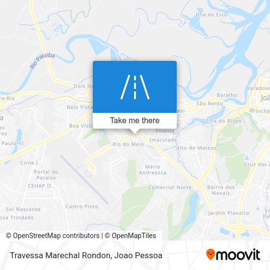 Travessa Marechal Rondon map