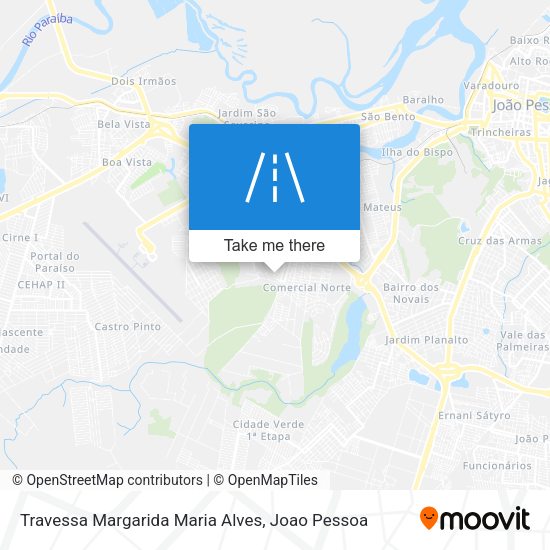Travessa Margarida Maria Alves map