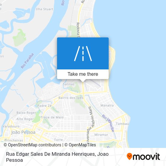 Rua Edgar Sales De Miranda Henriques map