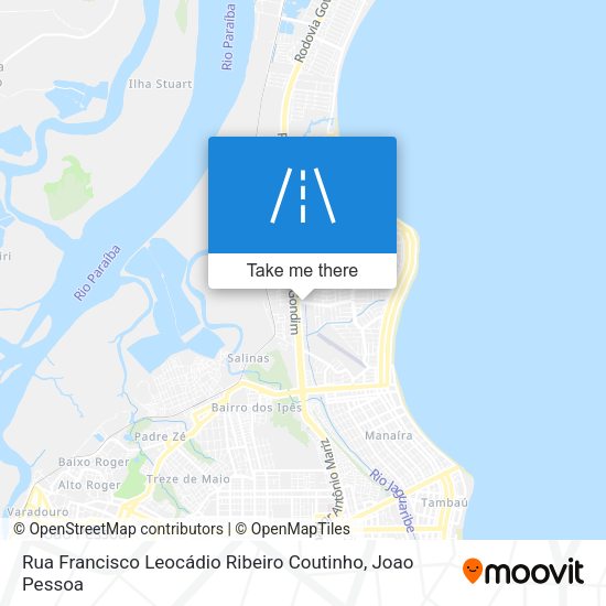 Rua Francisco Leocádio Ribeiro Coutinho map