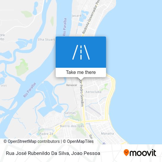 Rua José Rubenildo Da Silva map