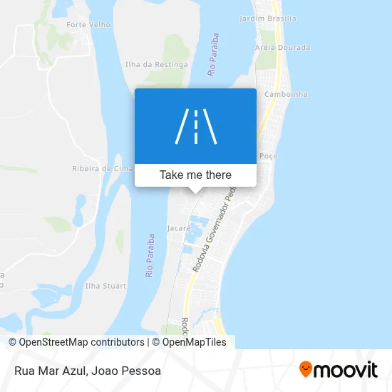 Rua Mar Azul map