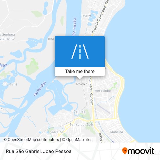Rua São Gabriel map