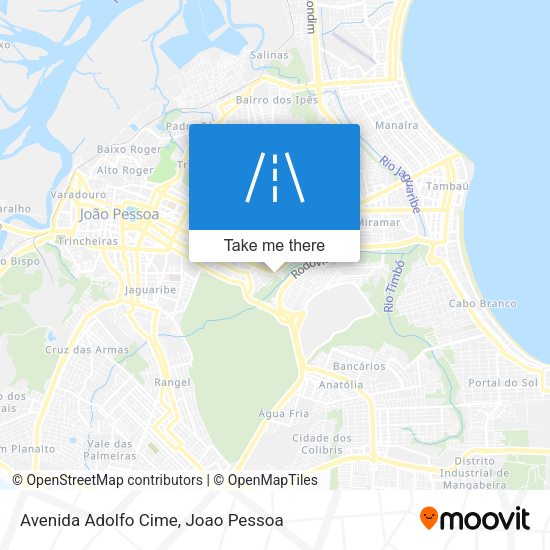 Avenida Adolfo Cime map