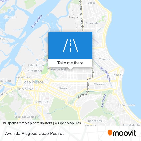 Avenida Alagoas map