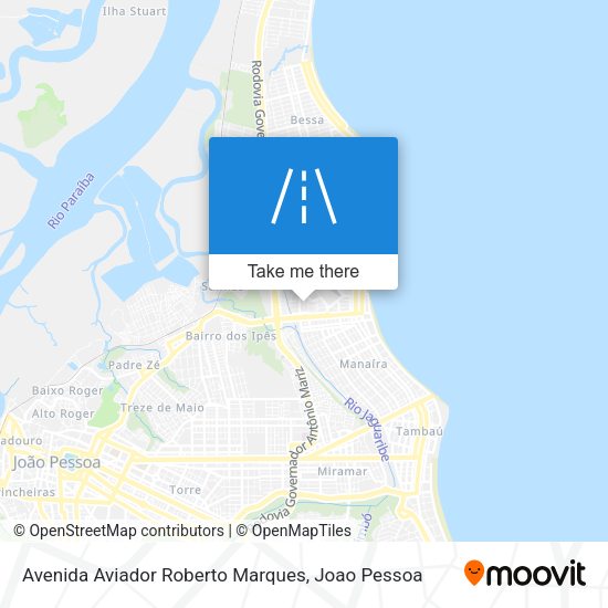 Avenida Aviador Roberto Marques map