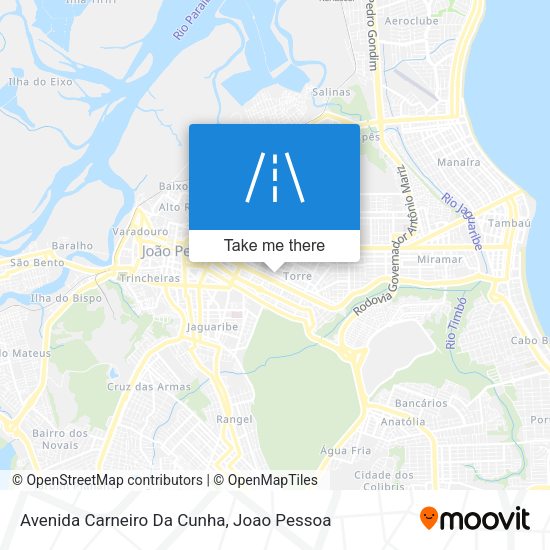 Avenida Carneiro Da Cunha map