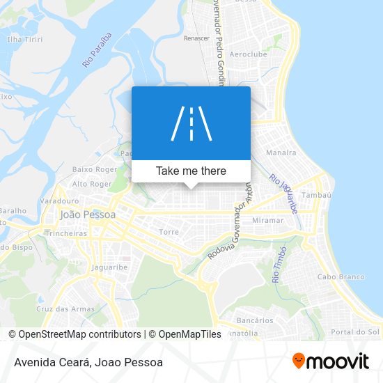Avenida Ceará map