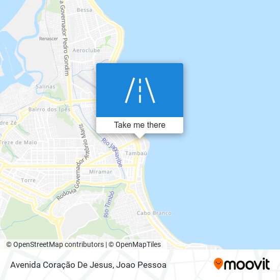 Avenida Coração De Jesus map